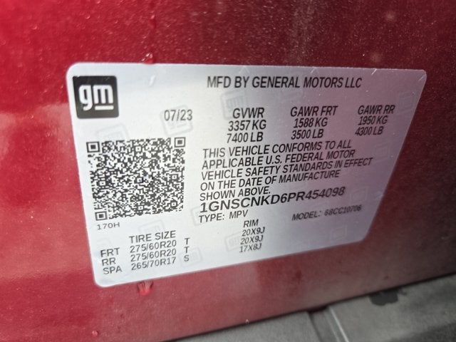 2023 Chevrolet Tahoe LT