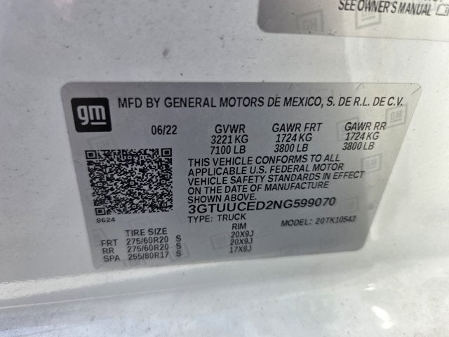 2022 GMC Sierra 1500 Elevation