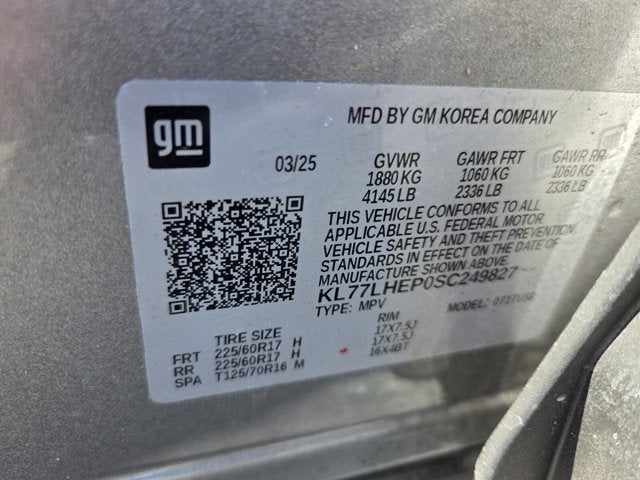 2025 Chevrolet Trax LT