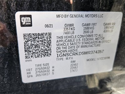 2021 Chevrolet Tahoe RST