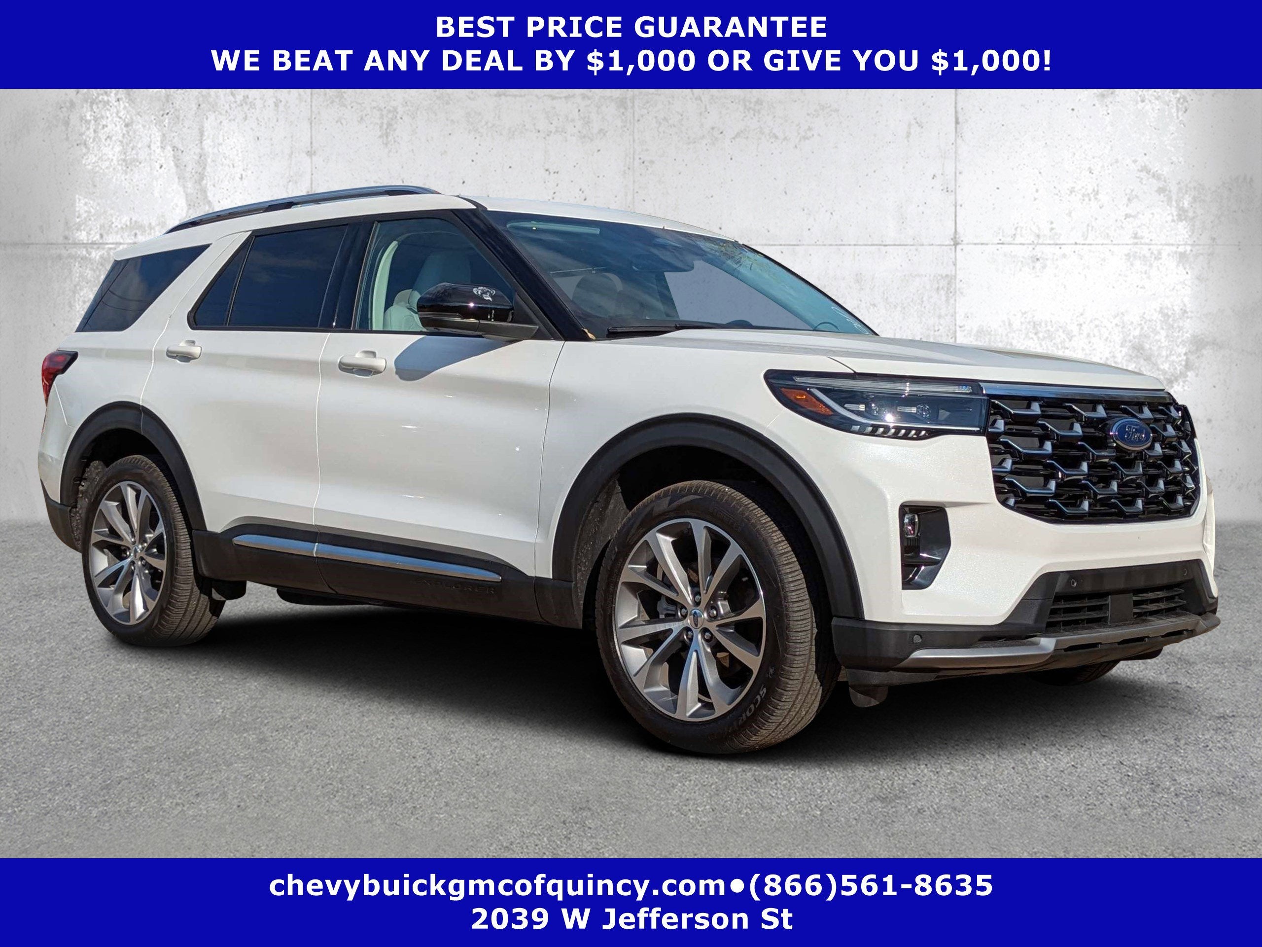 2025 Ford Explorer Platinum