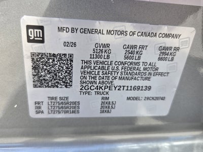 2026 Chevrolet Silverado 2500 HD LTZ