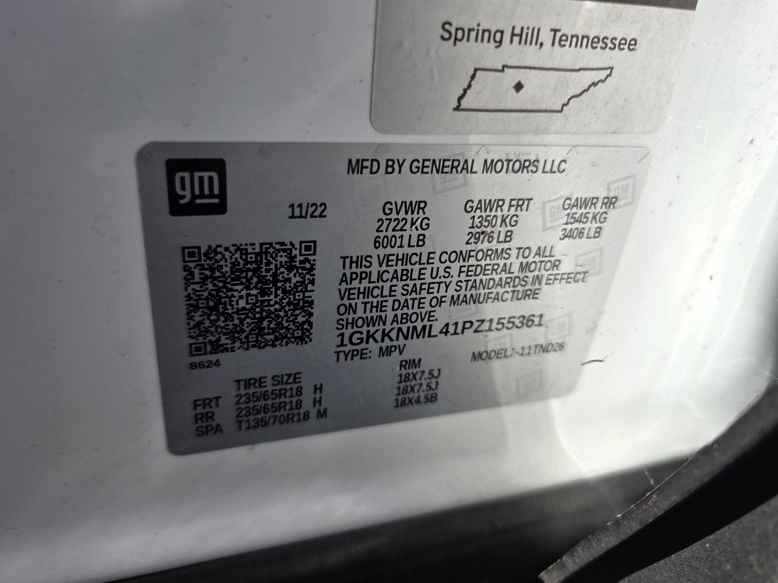 2023 GMC Acadia SLT