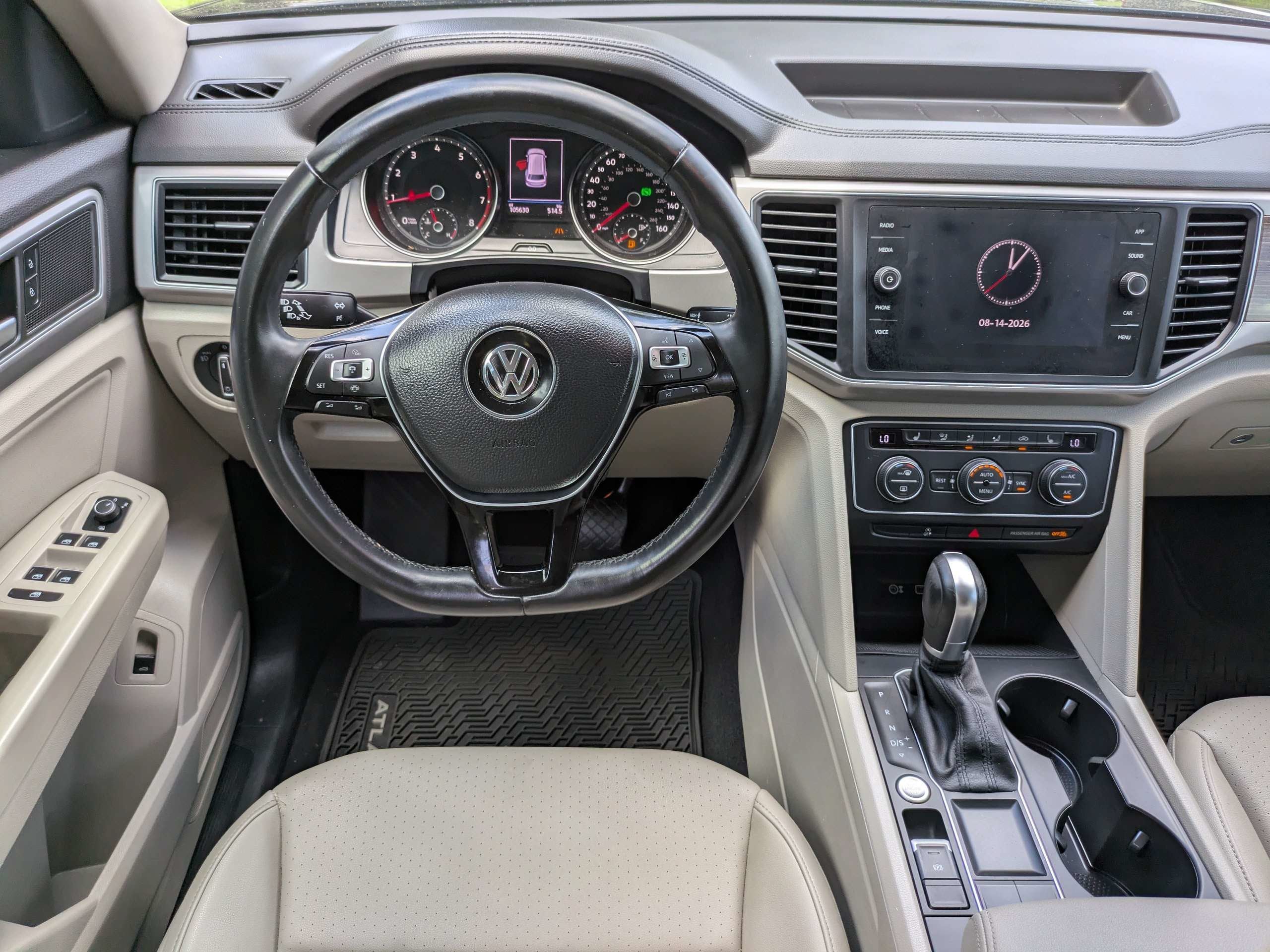 2019 Volkswagen Atlas 3.6L V6 SE w/Technology