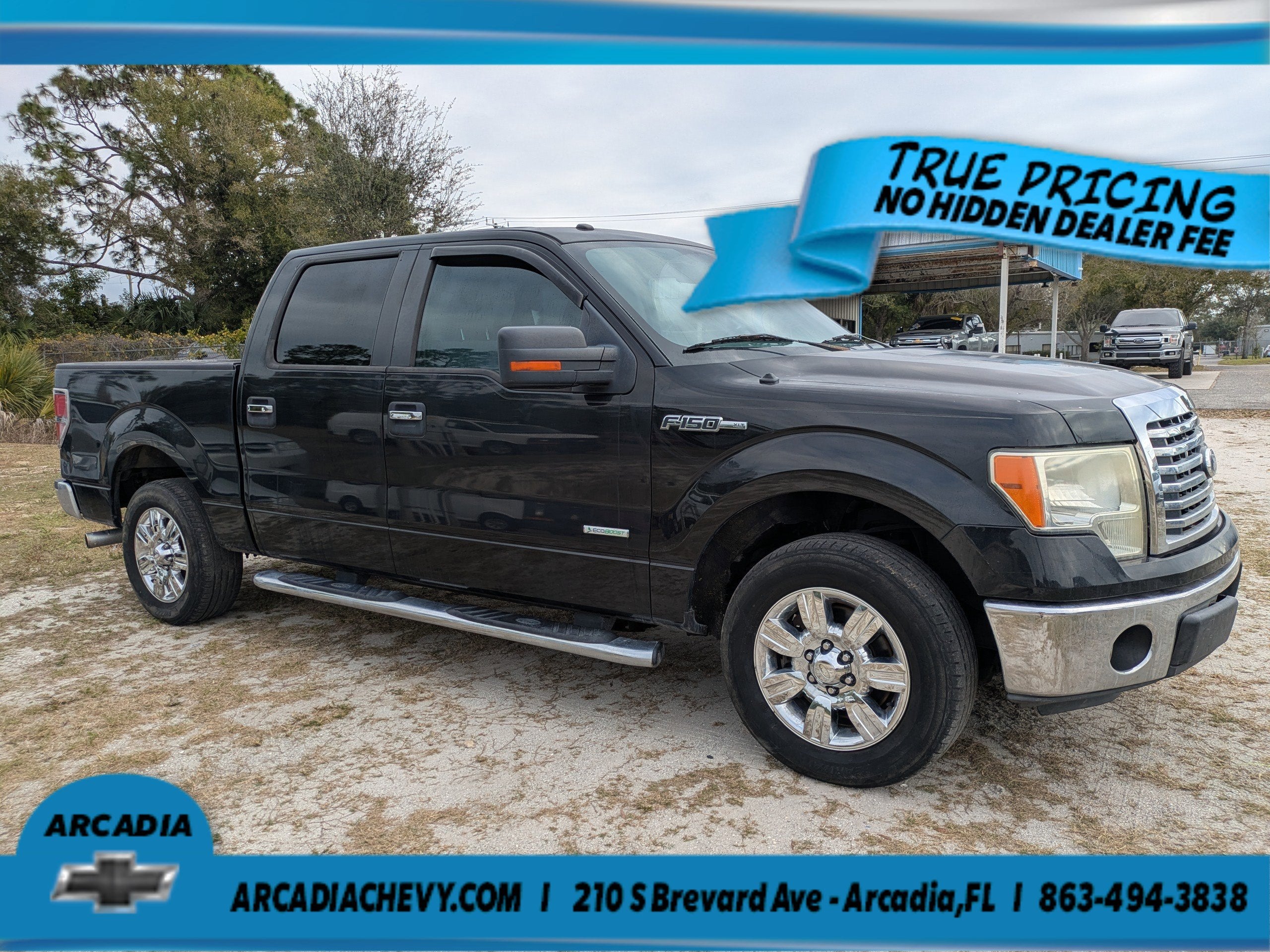 Used 2011 Ford F-150 XLT with VIN 1FTFW1CT2BFB29765 for sale in Arcadia, FL