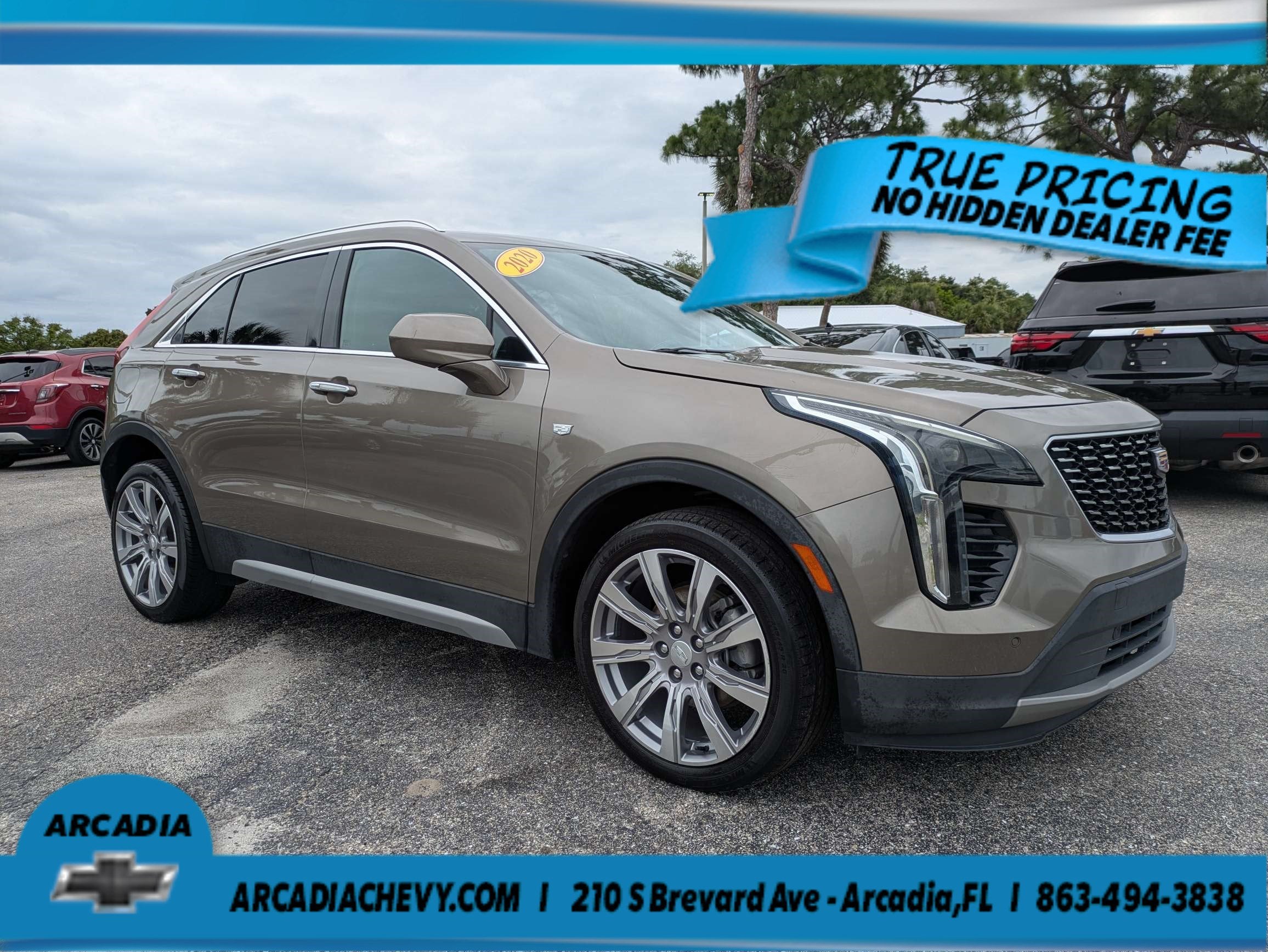Used 2020 Cadillac XT4 Premium Luxury with VIN 1GYFZCR41LF053440 for sale in Arcadia, FL
