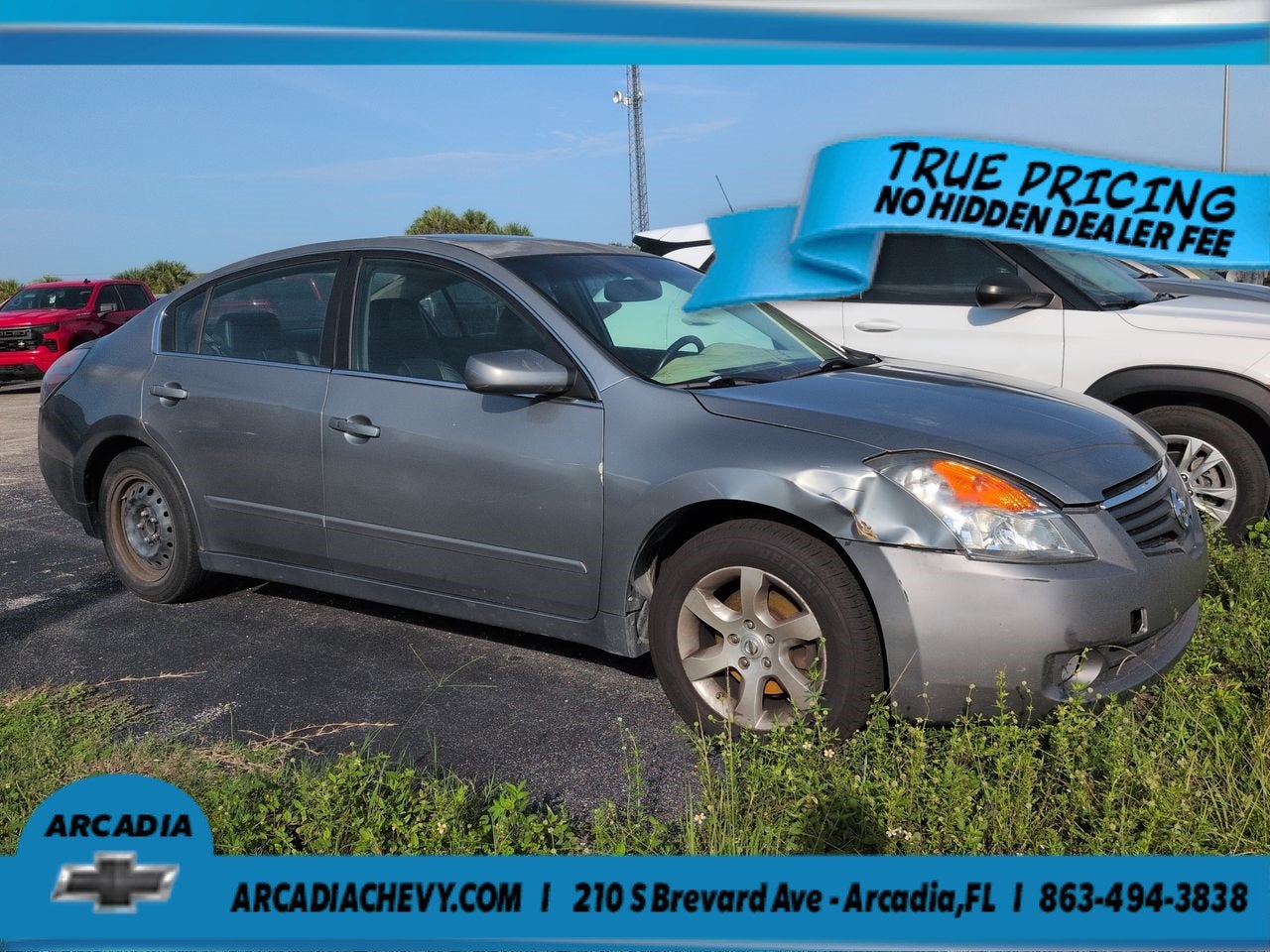 Used 2008 Nissan Altima Base with VIN 1N4AL21E28C237056 for sale in Arcadia, FL