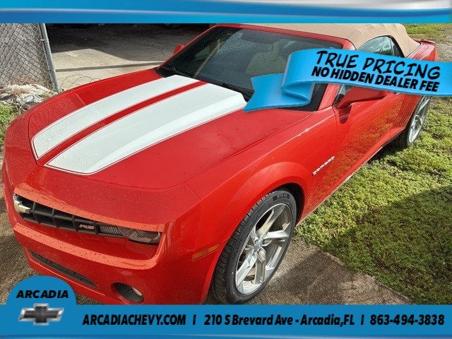 Used 2011 Chevrolet Camaro 2LT with VIN 2G1FC3DD3B9198719 for sale in Arcadia, FL
