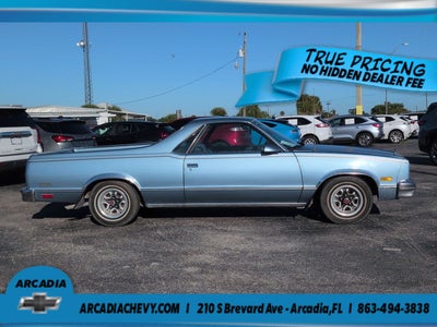 1987 Chevrolet EL Camino Base