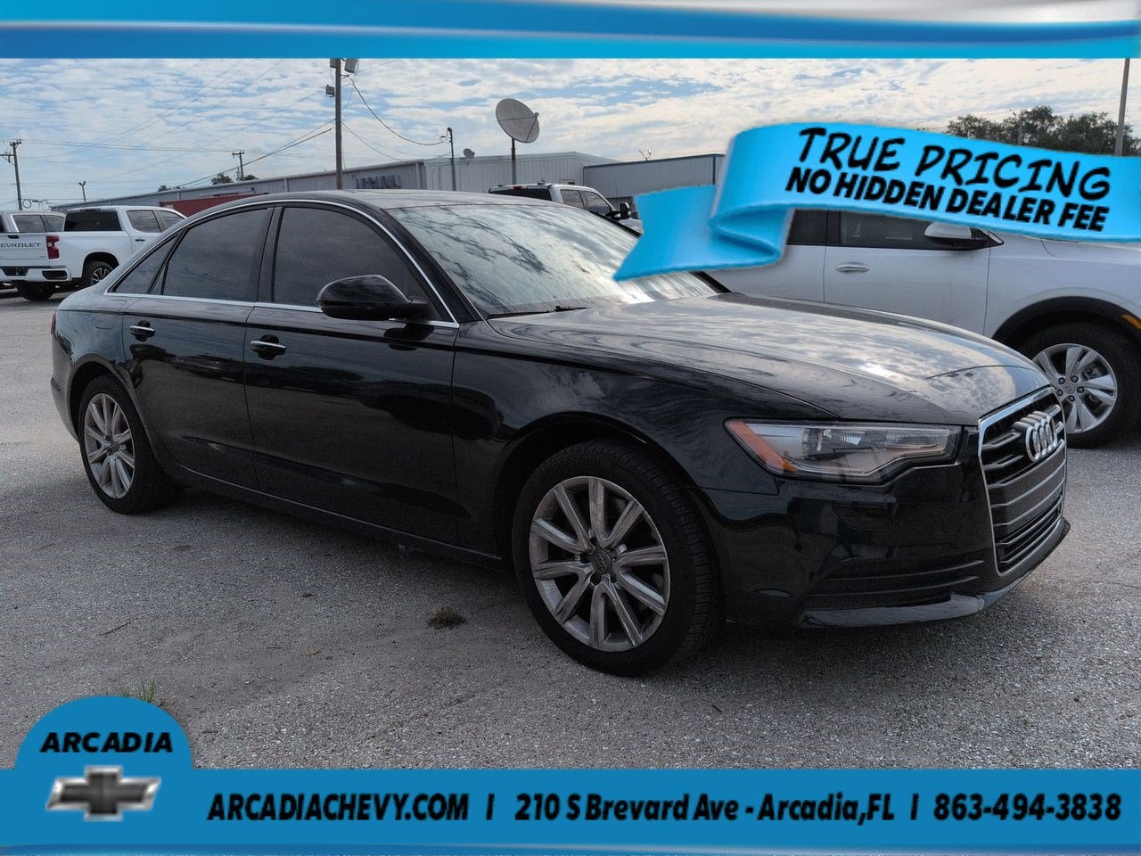 Used 2015 Audi A6 Premium Plus with VIN WAUGFAFC2FN030596 for sale in Arcadia, FL