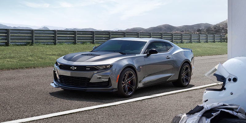 A 2022 Chevrolet Camaro Parked.