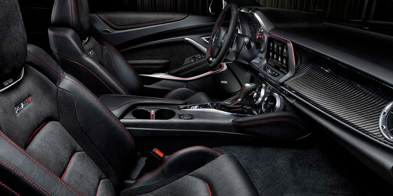 Interior View of A 2022 Chevrolet Camaro.