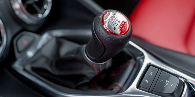 Interior View of A 2022 Chevrolet Camaro.