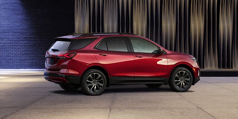 Equinox Vehicle Parked in Front of a Wall
