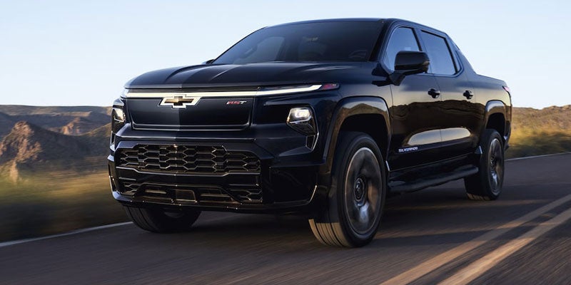 Exterior View of 2024 Chevrolet Silverado EV.
