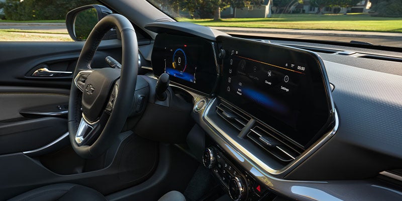 Interior view of a 2020 Ford F-150.