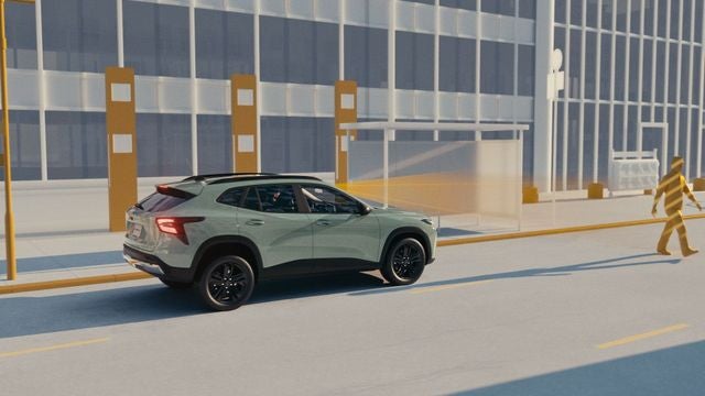 A 2021 Chevrolet Blazer park on road side.